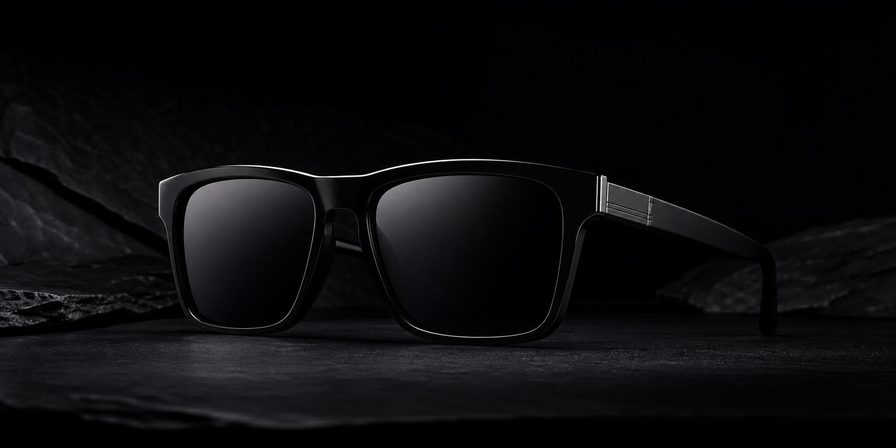 Oculos escuro masculino Vision Black One em destaque